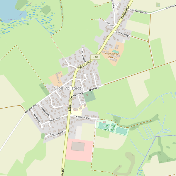 Stadtplan Groß Vollstedt Thumbnail