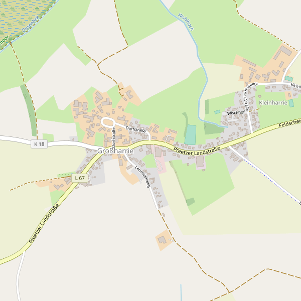 Stadtplan Großharrie Thumbnail