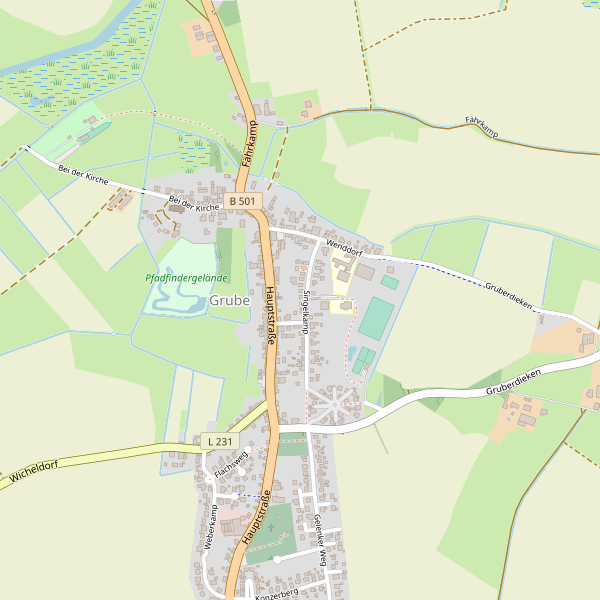Stadtplan Grube Thumbnail