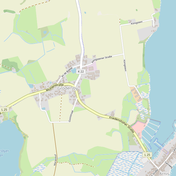 Stadtplan Grödersby Thumbnail