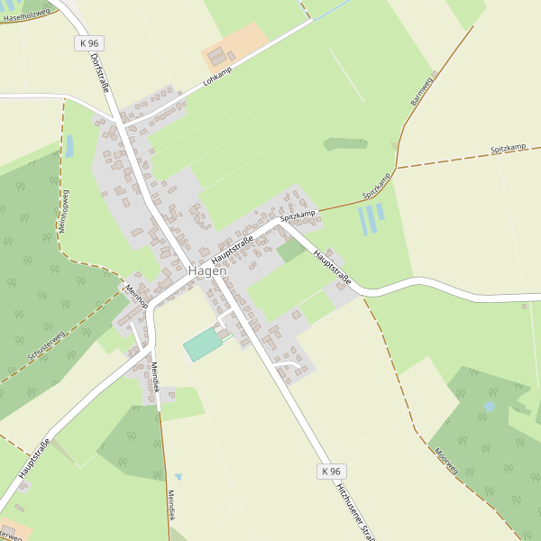 Karte der Sehenswürdigkeiten in Hagen (SE) Thumbnail