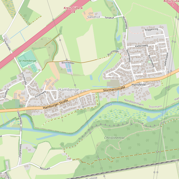 Stadtplan Hamberge Thumbnail