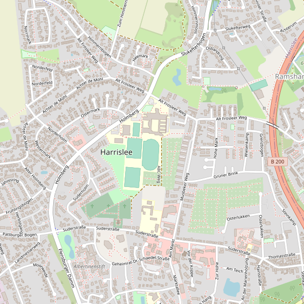 Stadtplan Harrislee Thumbnail