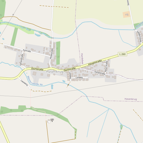 Stadtplan Hasenkrug Thumbnail