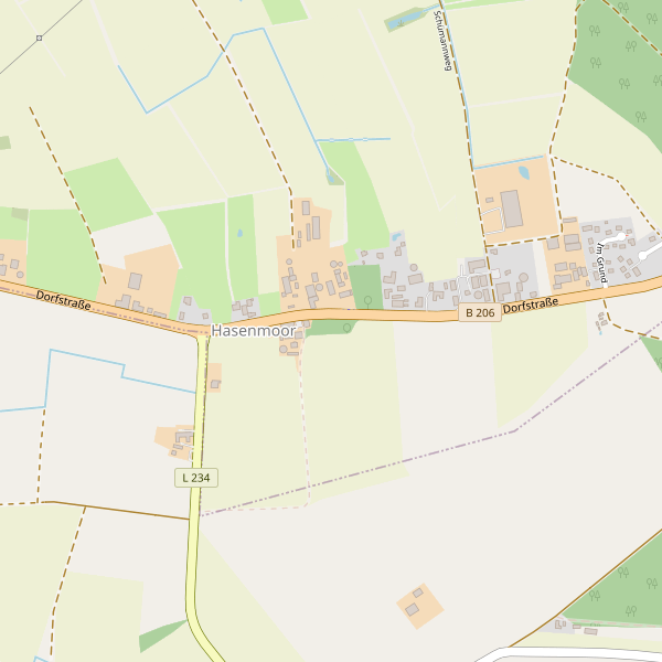 Stadtplan Hasenmoor Thumbnail