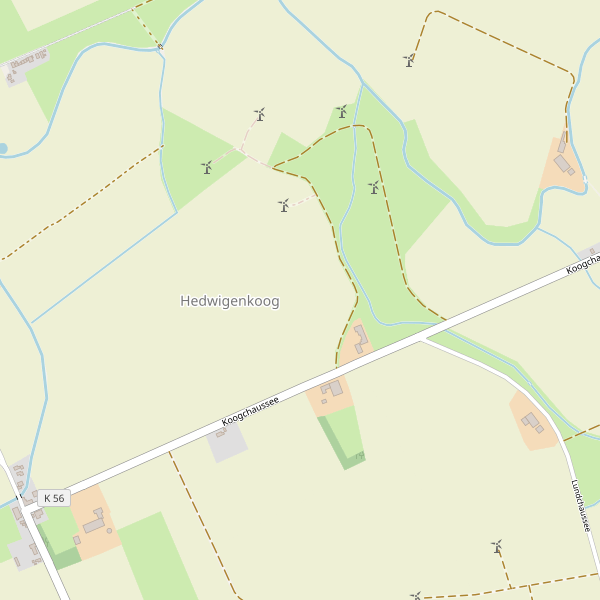 Stadtplan Hedwigenkoog Thumbnail