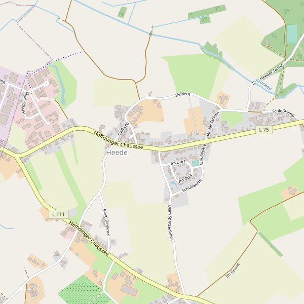 Stadtplan Heede Thumbnail