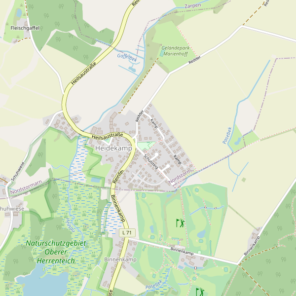 Stadtplan Heidekamp Thumbnail