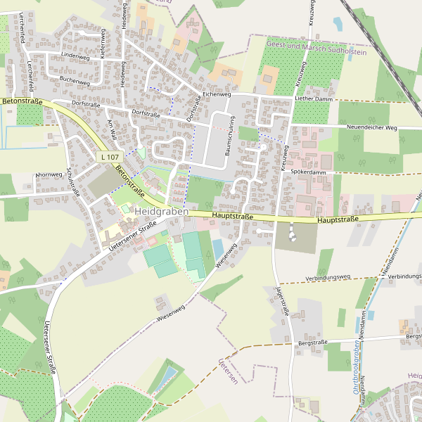 Stadtplan Heidgraben Thumbnail