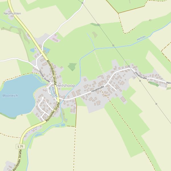 Stadtplan Heilshoop Thumbnail