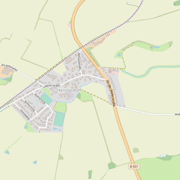 Stadtplan Heringsdorf (OH) Thumbnail
