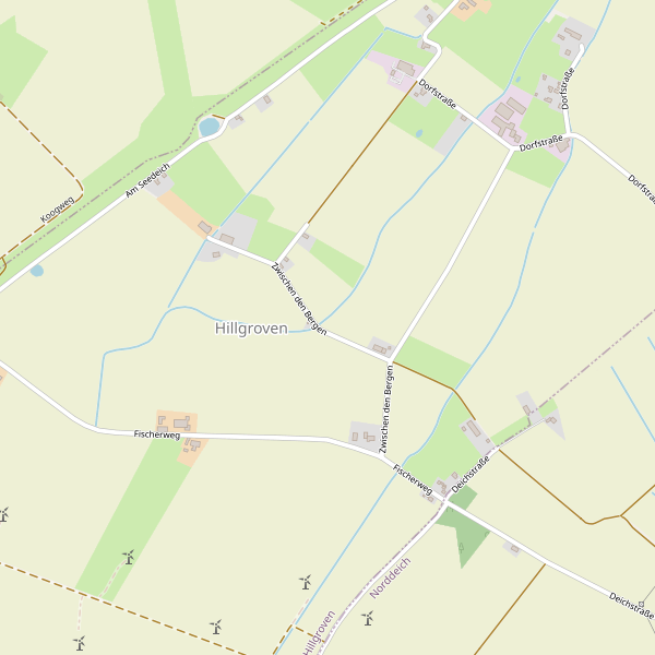 Stadtplan Hillgroven Thumbnail