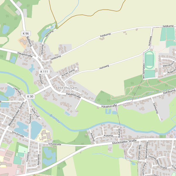 Stadtplan Hitzhusen Thumbnail