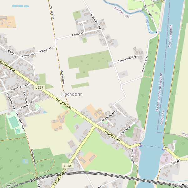 Stadtplan Hochdonn Thumbnail
