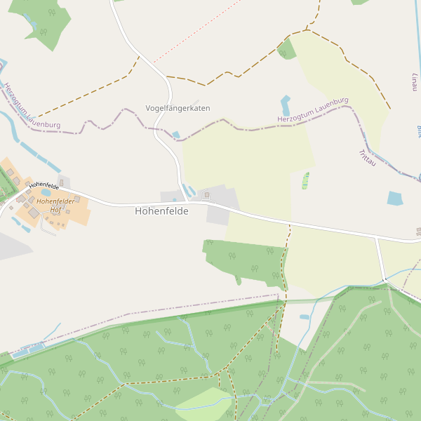 Stadtplan Hohenfelde (OD) Thumbnail