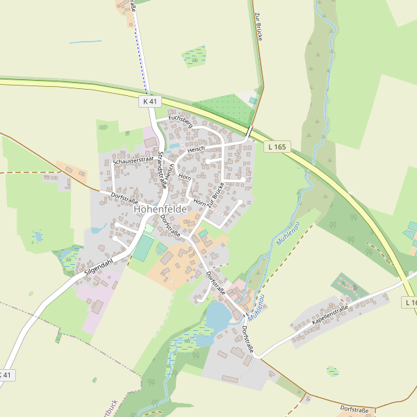 Stadtplan Hohenfelde (PLÖ) Thumbnail