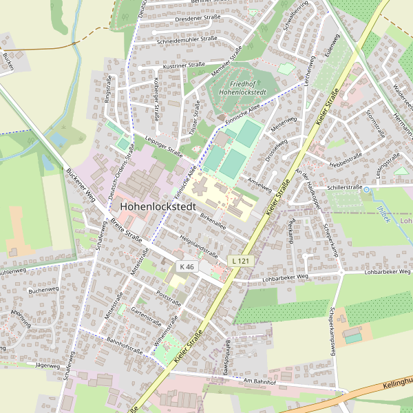 Stadtplan Hohenlockstedt Thumbnail