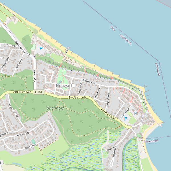 Stadtplan Hohwacht Thumbnail