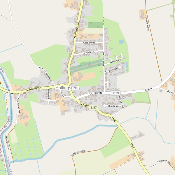 Karte der Supermärkte in Hollingstedt (SL) Thumbnail