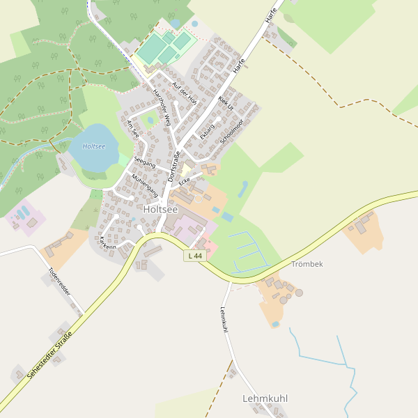 Stadtplan Holtsee Thumbnail