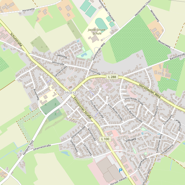 Karte der Toiletten in Horst (IZ) Thumbnail