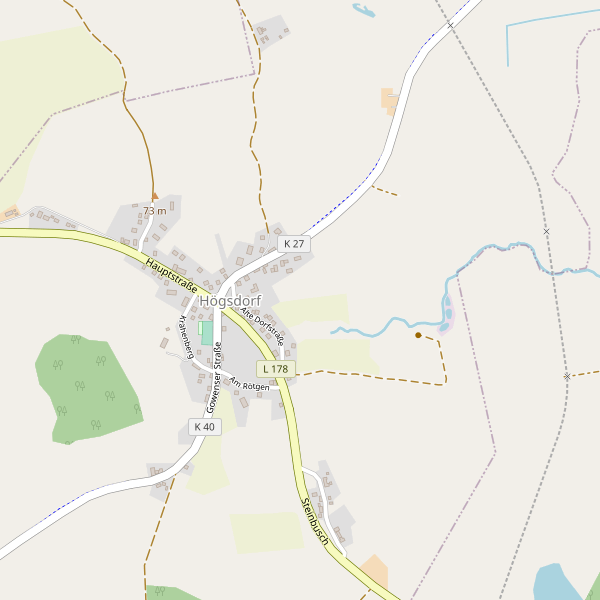Stadtplan Högsdorf Thumbnail