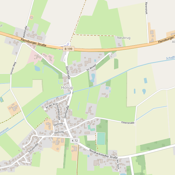 Stadtplan Hörup Thumbnail
