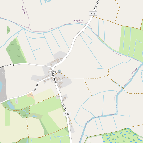 Stadtplan Hövede Thumbnail
