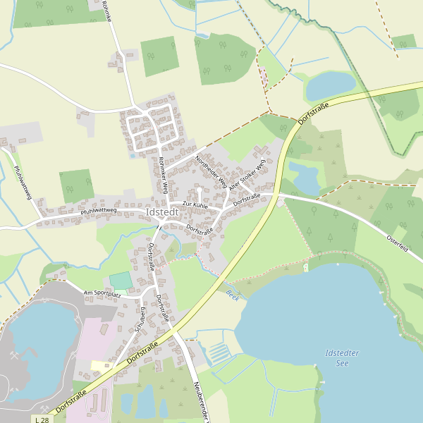 Stadtplan Idstedt Thumbnail