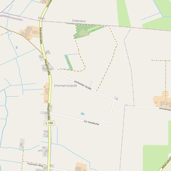 Stadtplan Immenstedt (HEI) Thumbnail