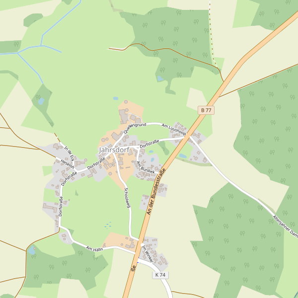 Stadtplan Jahrsdorf Thumbnail