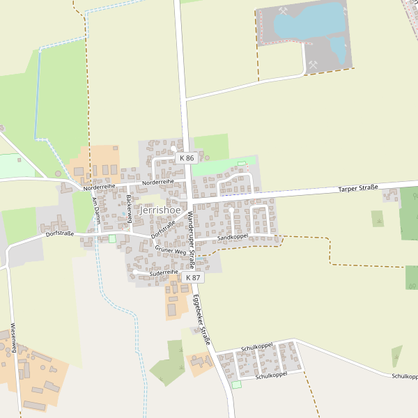 Stadtplan Jerrishoe Thumbnail