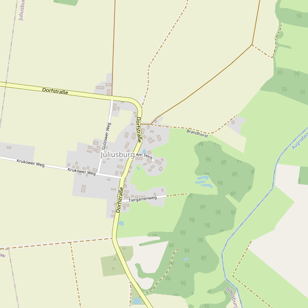 Stadtplan Juliusburg Thumbnail