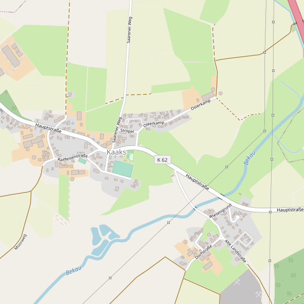Stadtplan Kaaks Thumbnail