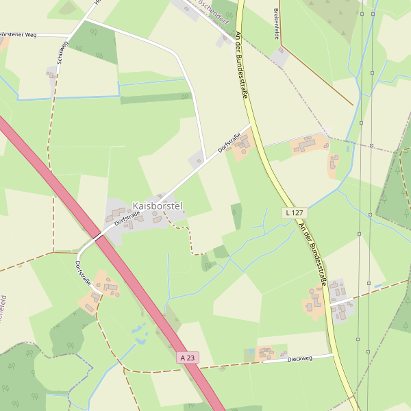 Stadtplan Kaisborstel Thumbnail