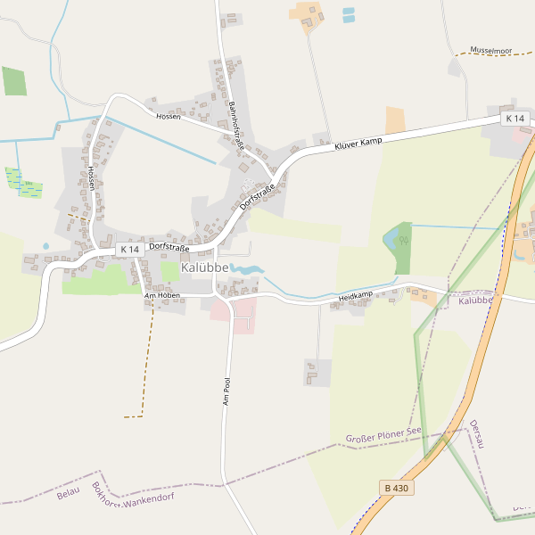 Stadtplan Kalübbe Thumbnail