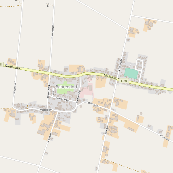 Karte der Parkplätze in Behrendorf Thumbnail