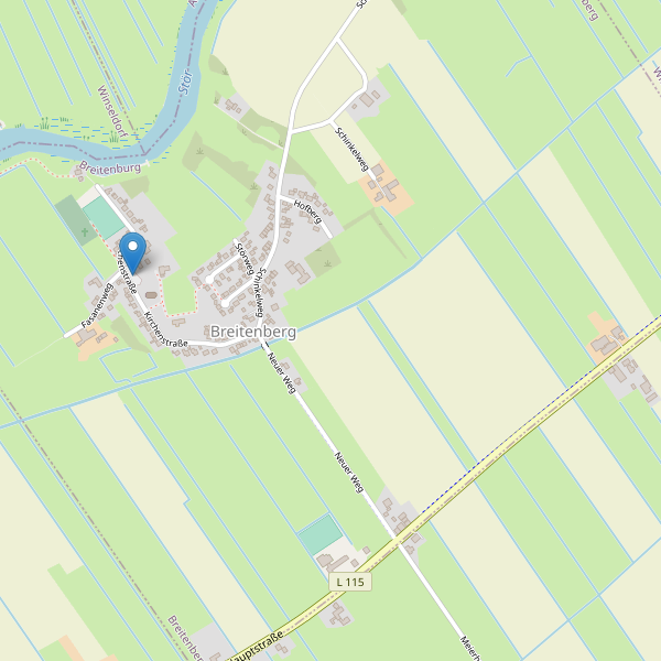 Karte der Parkplätze in Breitenberg (IZ) Thumbnail