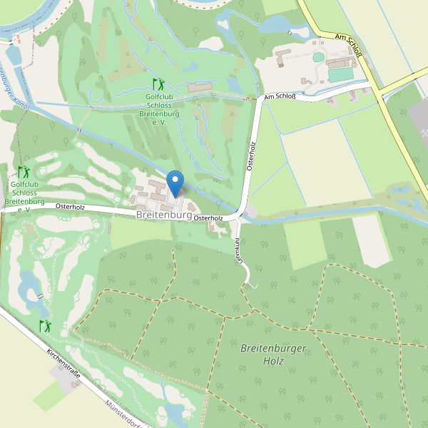 Karte der Parkplätze in Breitenburg Thumbnail