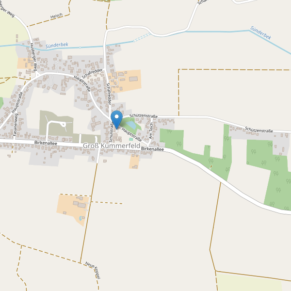 Karte der Parkplätze in Groß Kummerfeld Thumbnail