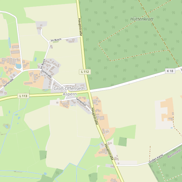 Karte der Parkplätze in Groß Offenseth-Aspern Thumbnail