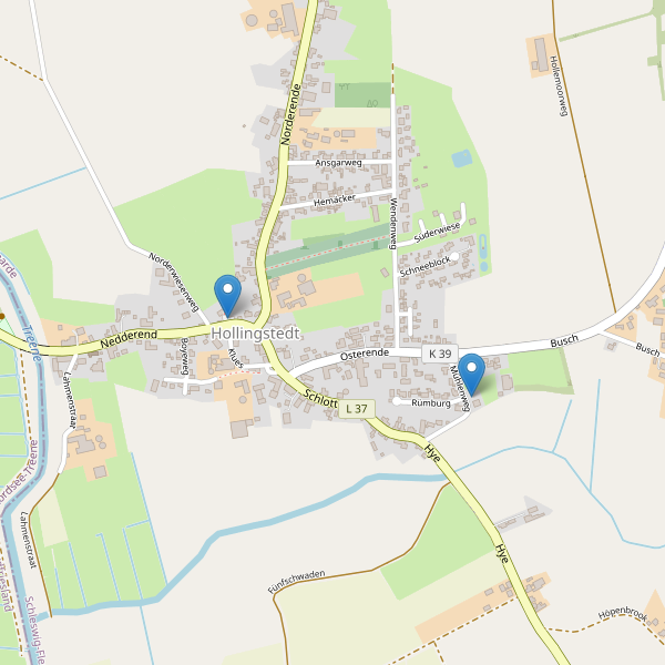 Karte der Parkplätze in Hollingstedt (SL) Thumbnail