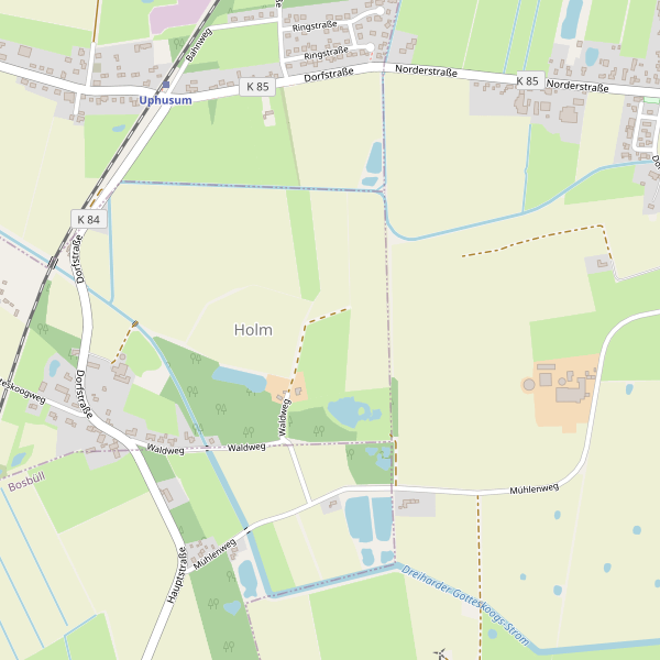 Karte der Parkplätze in Holm (NF) Thumbnail