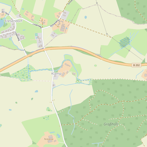 Karte der Parkplätze in Klamp Thumbnail