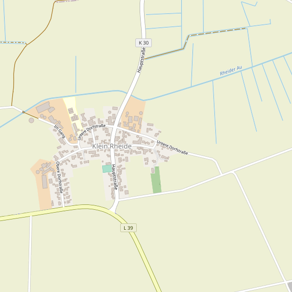 Karte der Parkplätze in Klein Rheide Thumbnail