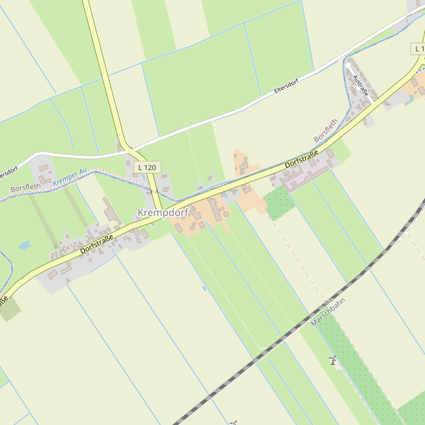 Karte der Parkplätze in Krempdorf Thumbnail