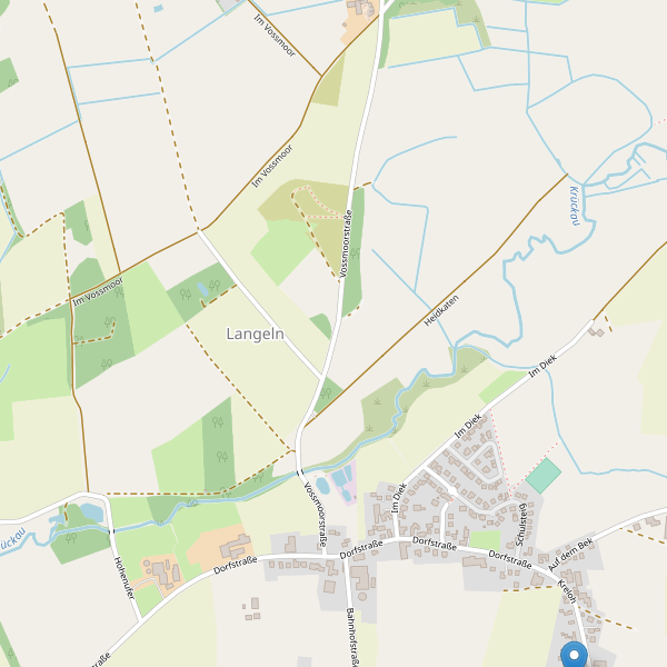 Karte der Parkplätze in Langeln Thumbnail