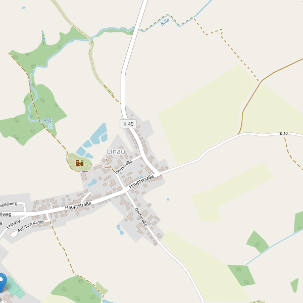 Karte der Parkplätze in Linau Thumbnail