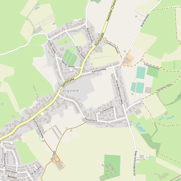 Karte der Parkplätze in Tangstedt (PI) Thumbnail