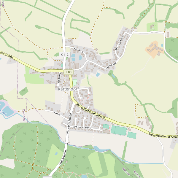 Stadtplan Kattendorf Thumbnail